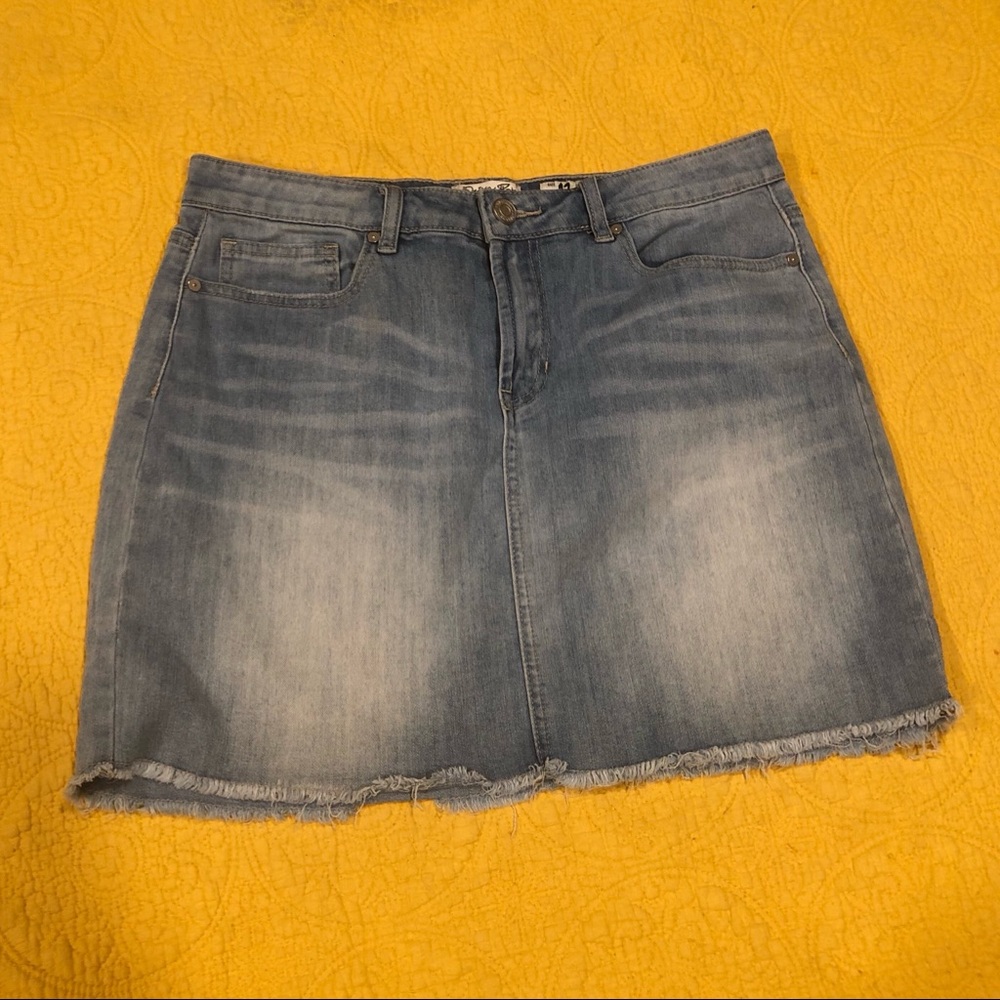 Indigo Rein denim skirt size 13 woman